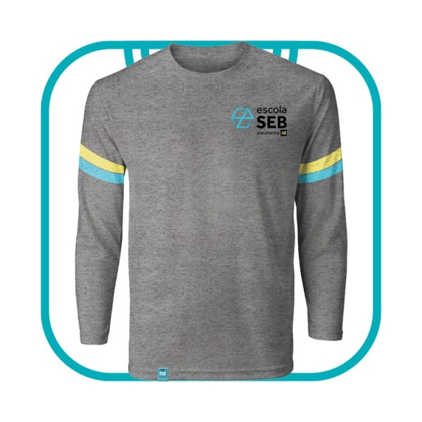 CAMISETA MANGA LONGA MESCLA