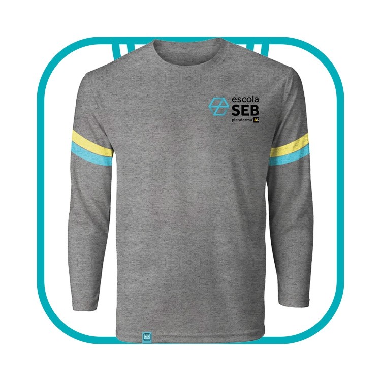 CAMISETA MANGA LONGA MESCLA