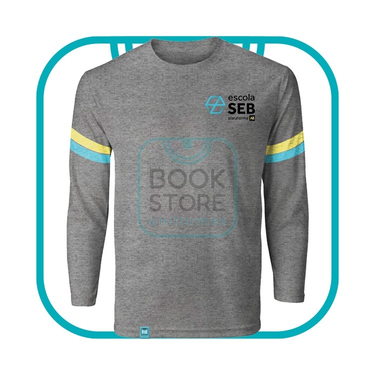 CAMISETA MANGA LONGA MESCLA