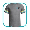 CAMISETA BABY LOOK MESCLA